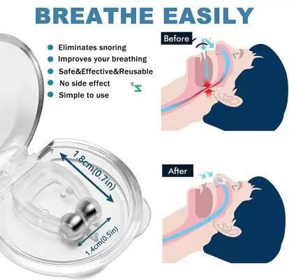 Anti-Snoring Nose Clip (Pack of 1 or 2)