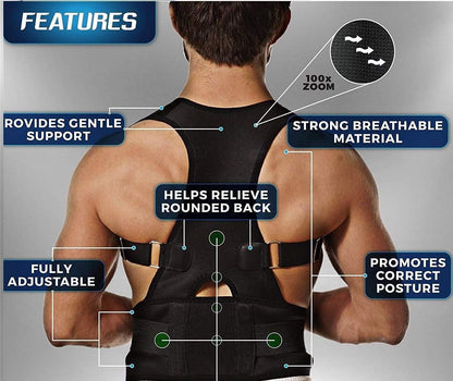 Universal Posture Corrector Belt – Back & Shoulder Support™